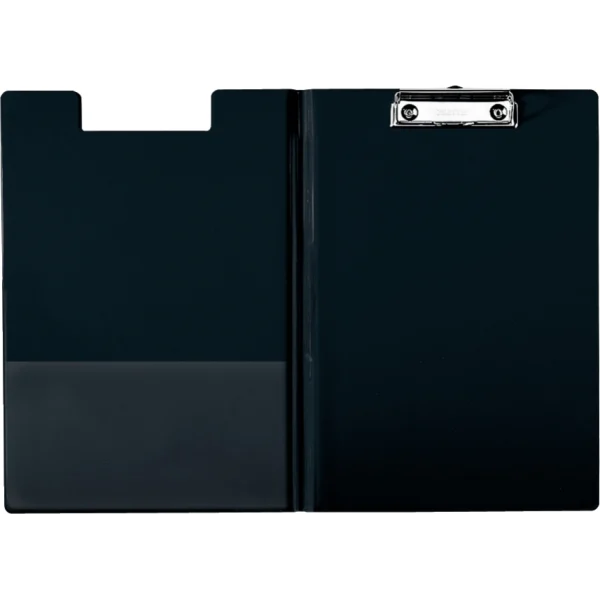 Clipboard A4 Esselte sort m/forside