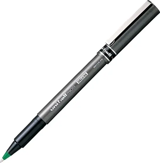 Uni-Ball UB-155 DeLuxe grøn