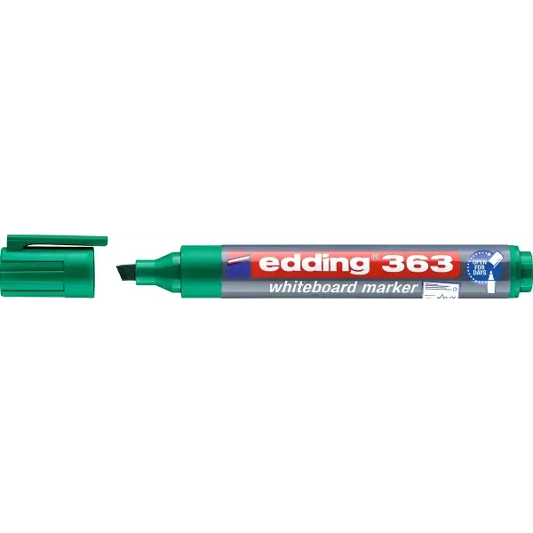 Edding Whiteboard 363 Grøn skrå 1-5mm