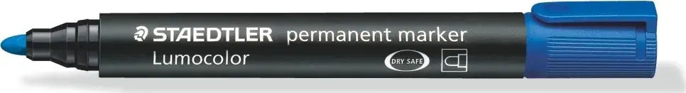 STAEDTLER Lumocolor 352 permanent blå 2mm