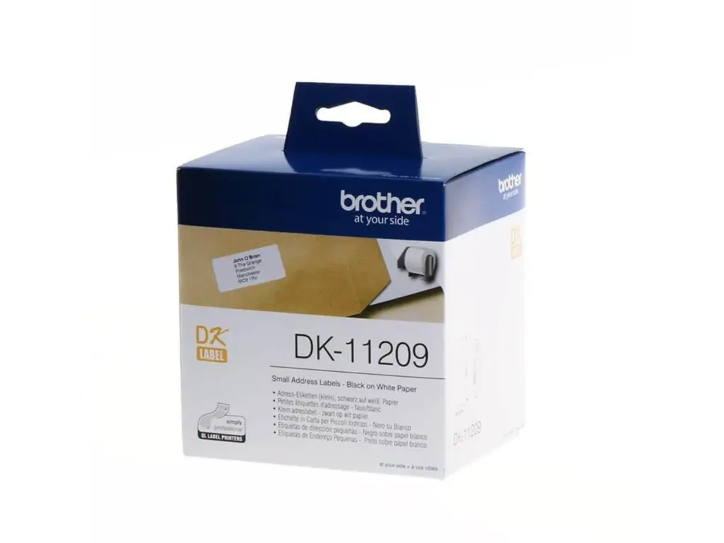 Brother Address labels 62x29 white paper (800)