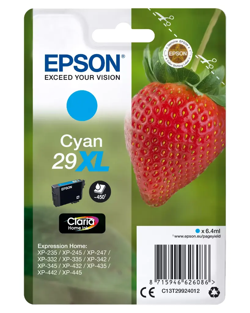 Epson 29XL Cyan