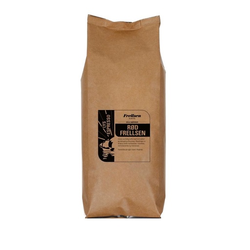 [71121] Kaffe Frellsen Rød Lys ESP. HB 1kg