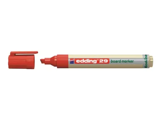 [705015002] Whiteboard marker edding 29 EcoLine rød 1-5mm skrå