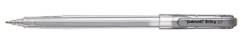[10008002] Penol Silky Gelpen 0,7mm Sølv