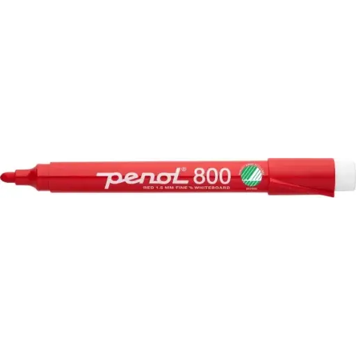 [12818002] Penol 800 Rød Whiteboard 1,5mm