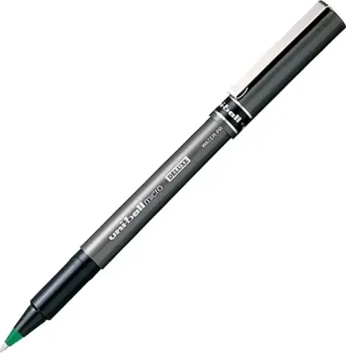 [40101336] Uni-Ball UB-155 DeLuxe grøn