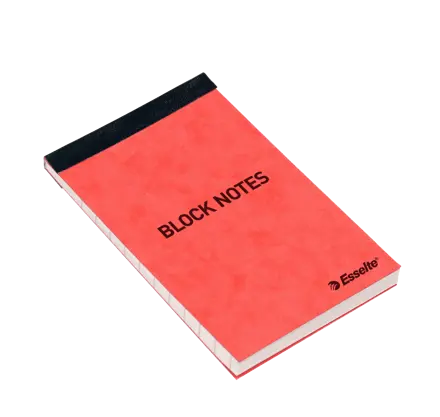 [45553] Esselte Notesblok 130x80mm